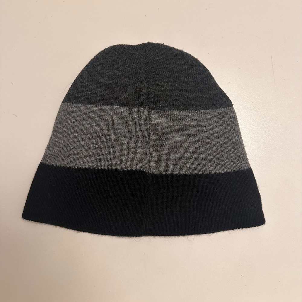Short Beanie Grey and Black
